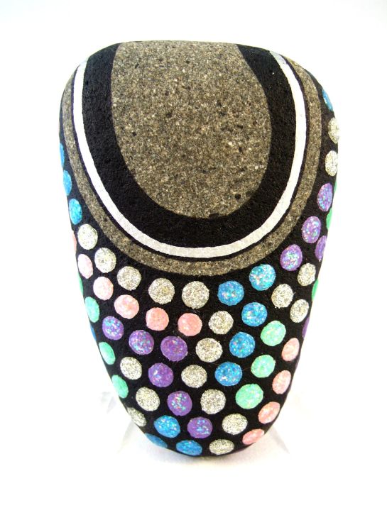 Multi color metallic Pebbles stone 6    DSCF5603
